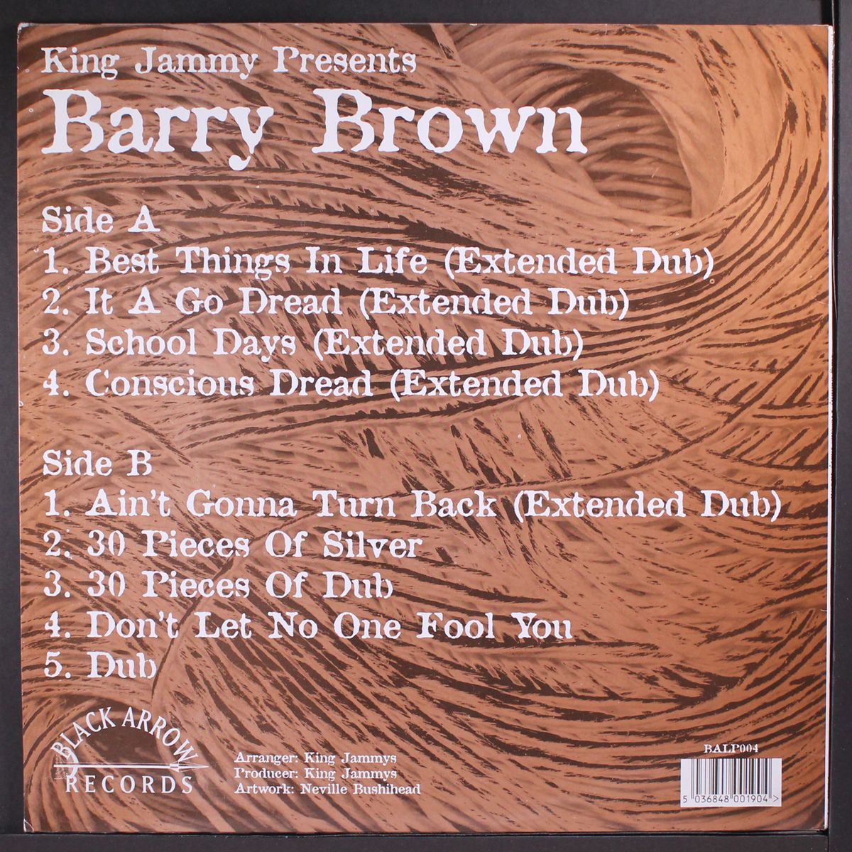 king jammy presents by BARRY BROWN