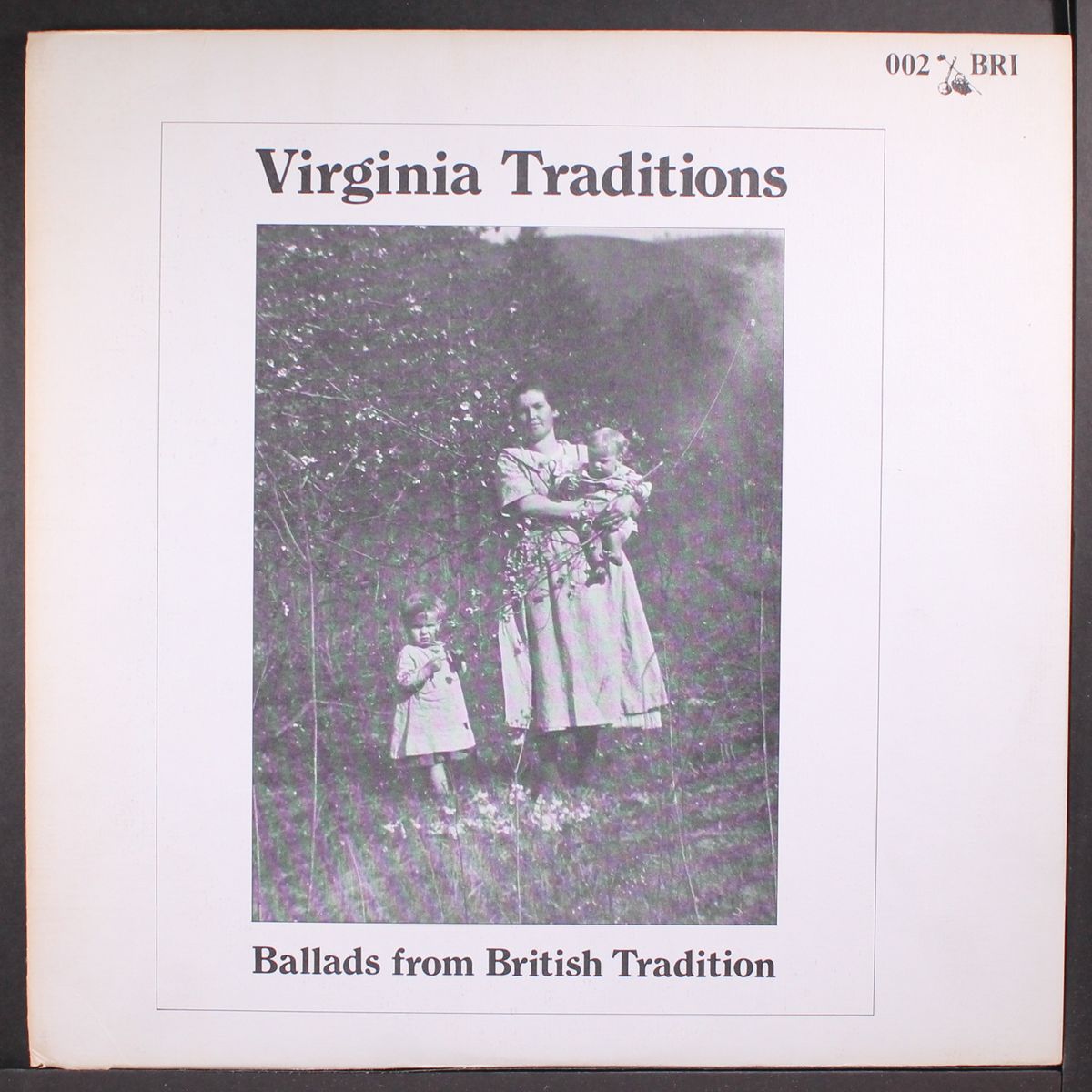 virginia traditions; ballads from british tradition by VARIOUS