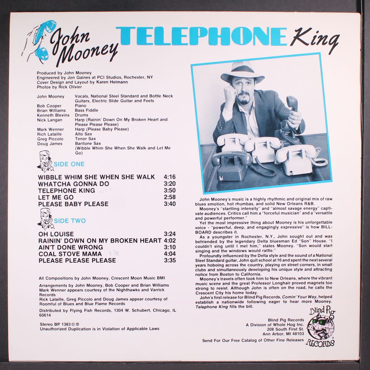 telephone king by JOHN MOONEY