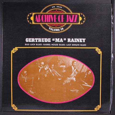 GERTRUDE "MA" RAINEY