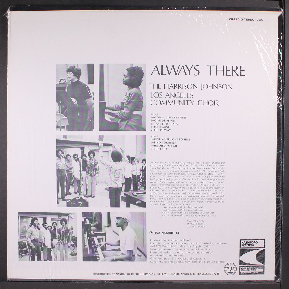 always there by HARRISON JOHNSON LOS ANGELES COMMUNITY CHOIR