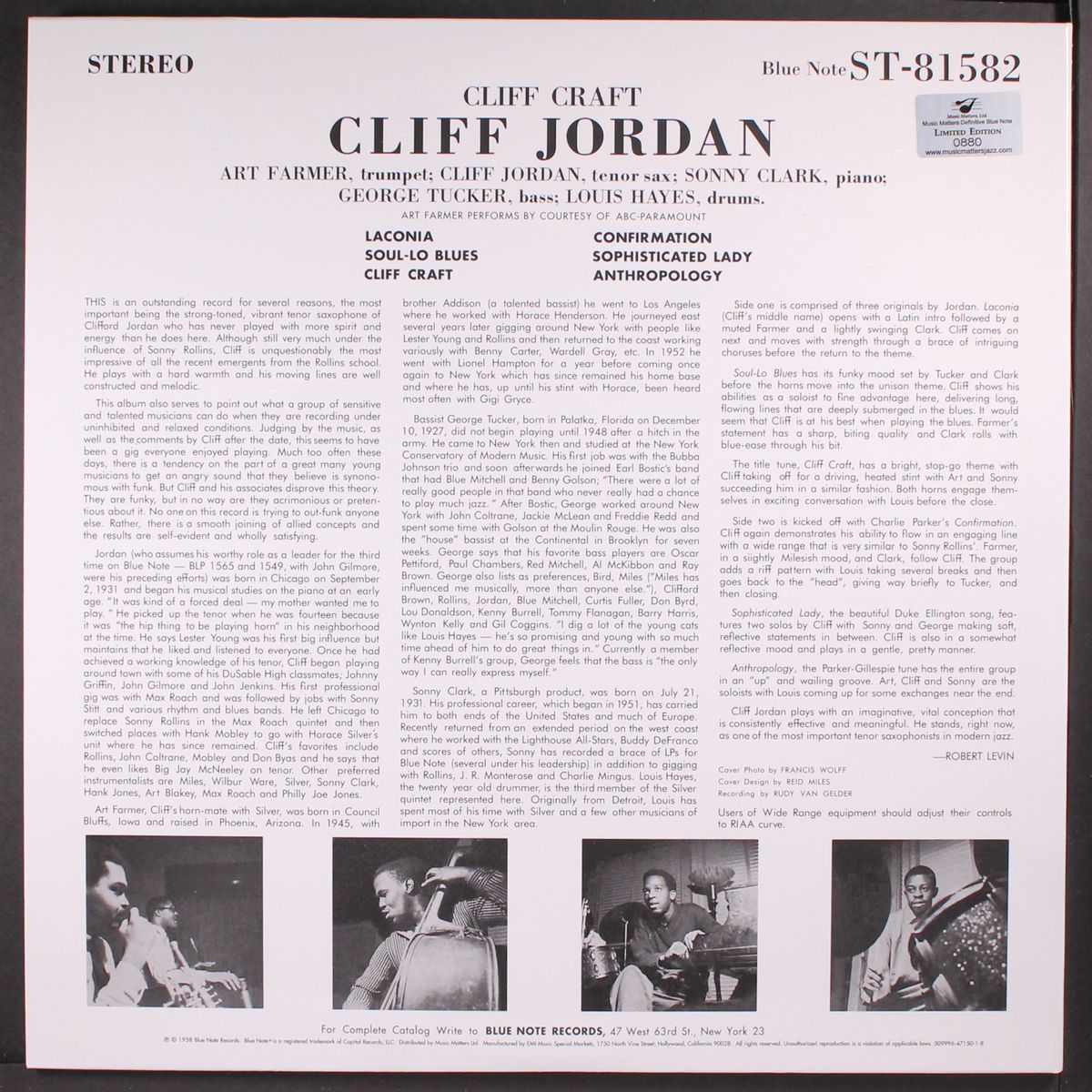 cliff craft by CLIFFORD JORDAN