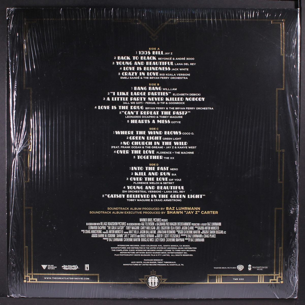 music from baz luhrmann's film the great gatsby by VARIOUS
