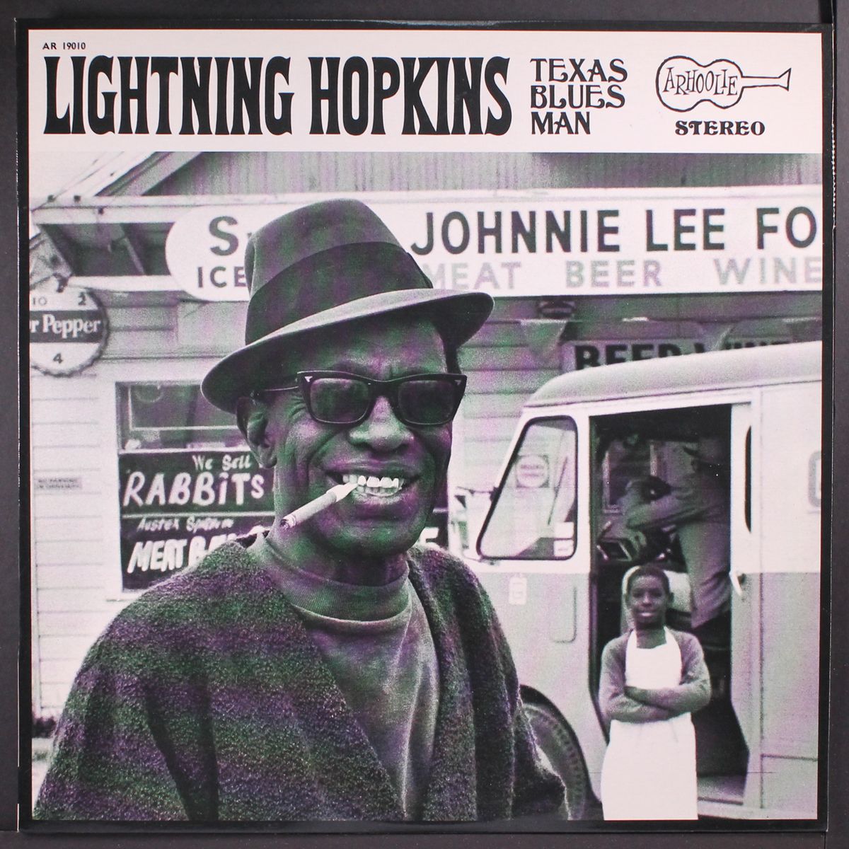 texas blues man by LIGHTNING HOPKINS
