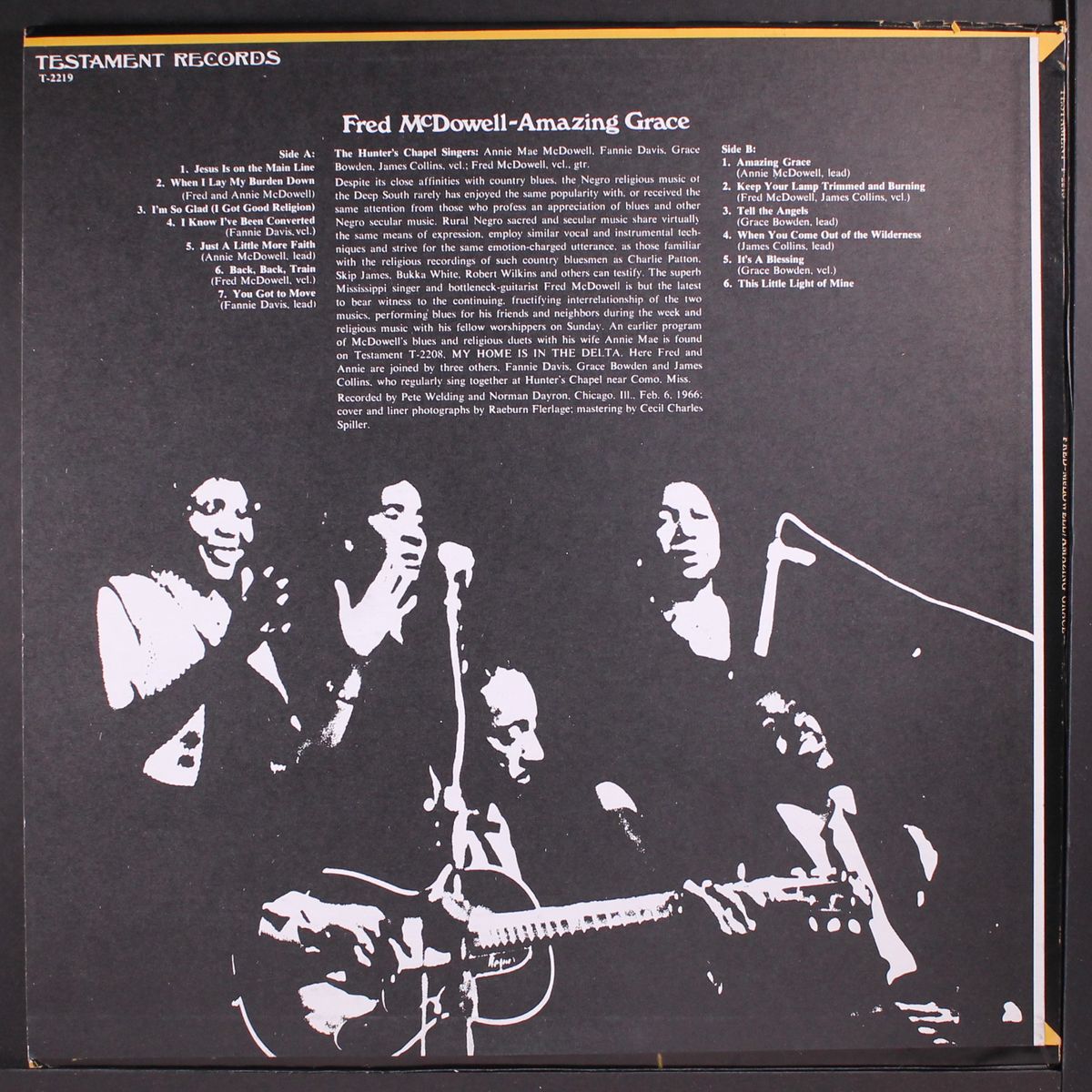 amazing grace by FRED MCDOWELL
