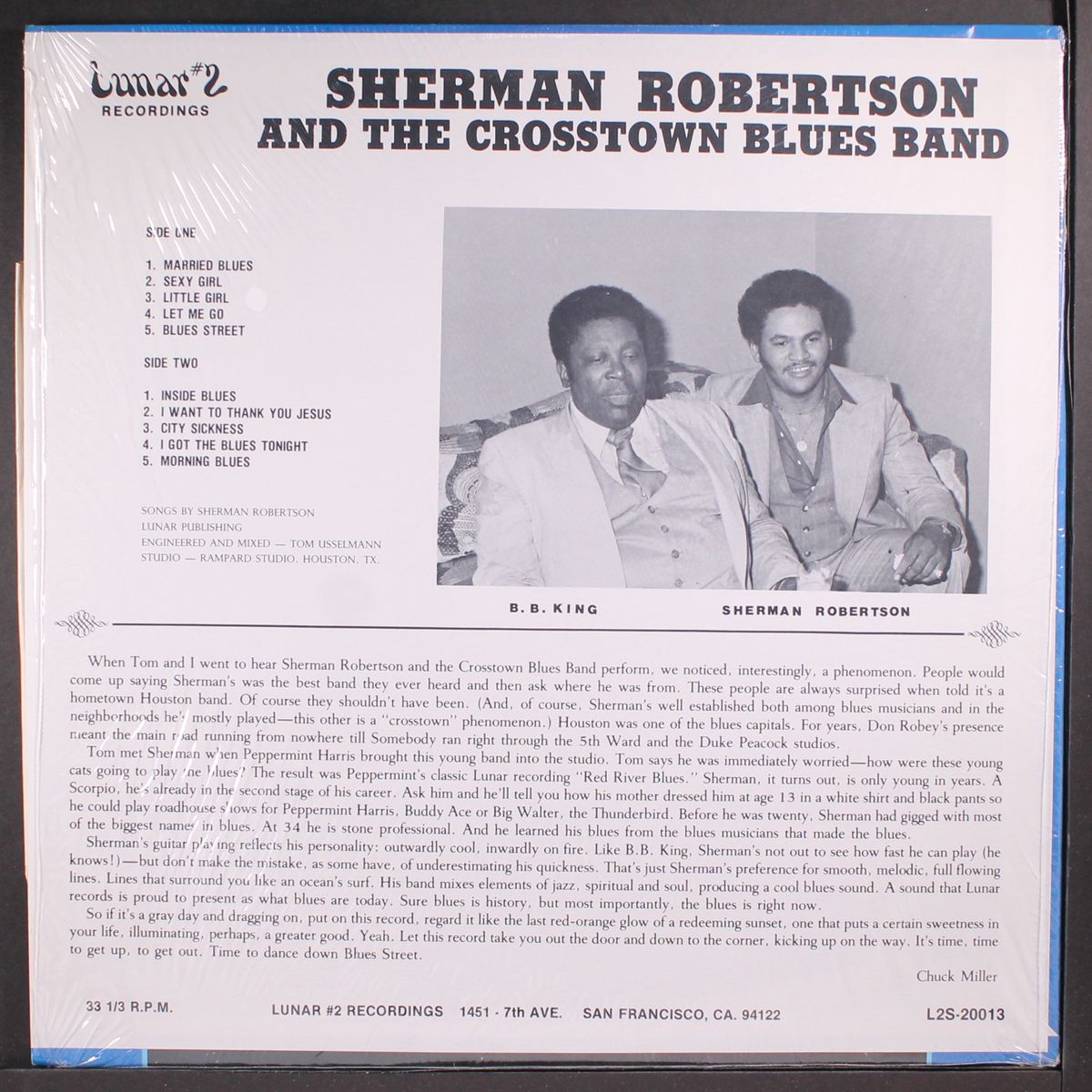 married blues by SHERMAN ROBERTSON