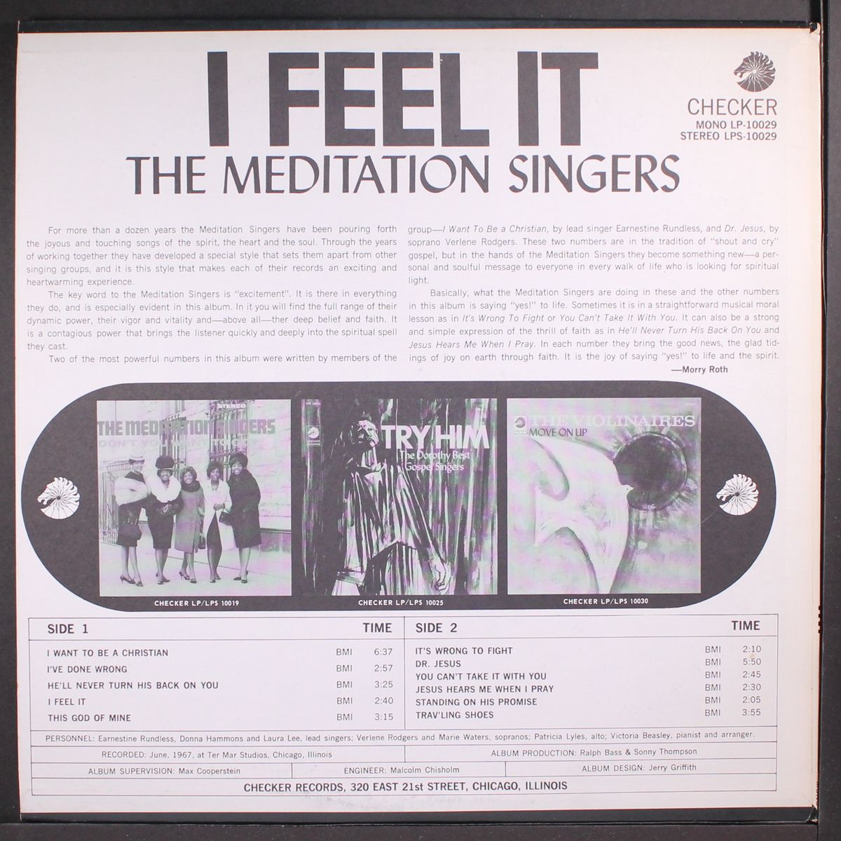 i feel it by MEDITATION SINGERS