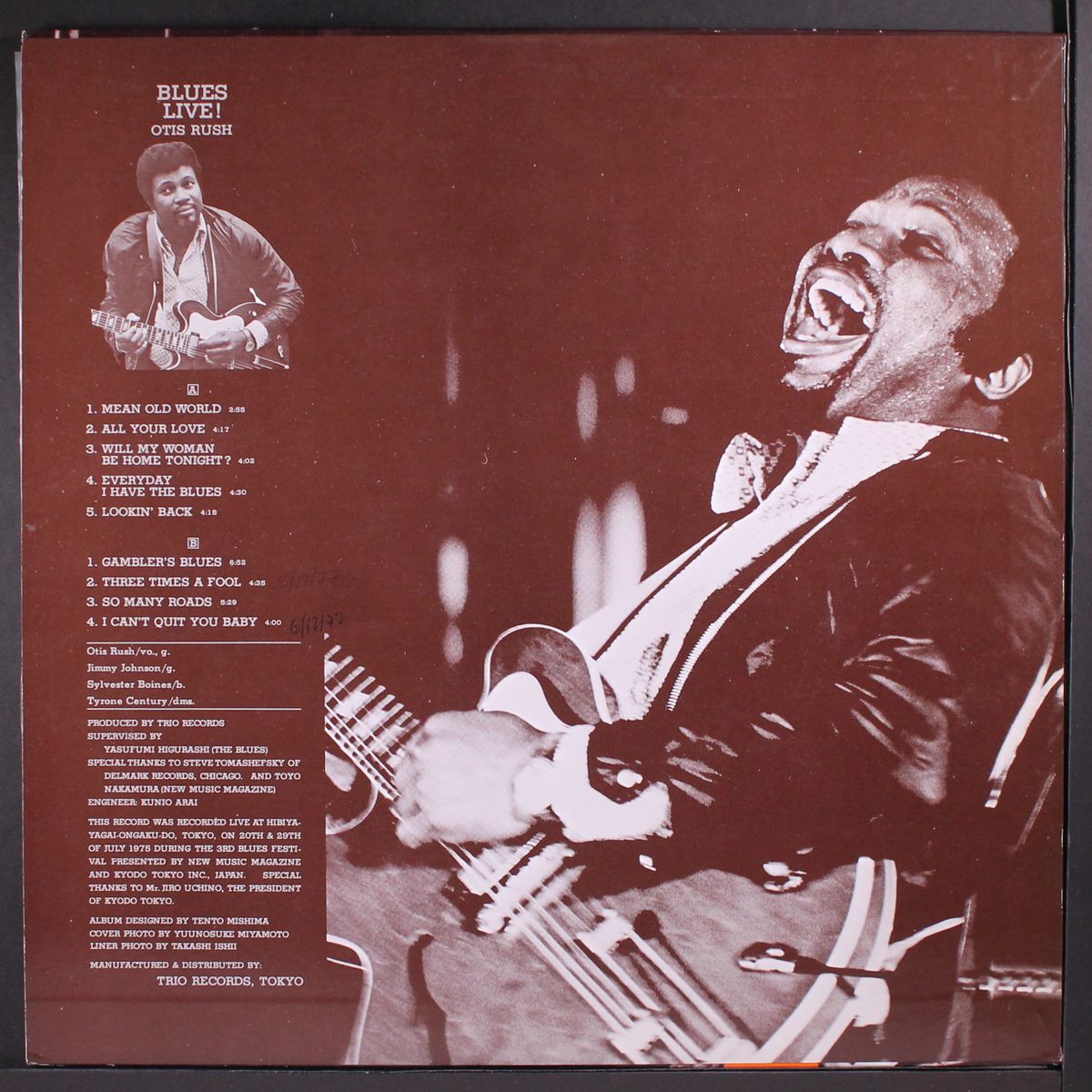 blues live! by OTIS RUSH