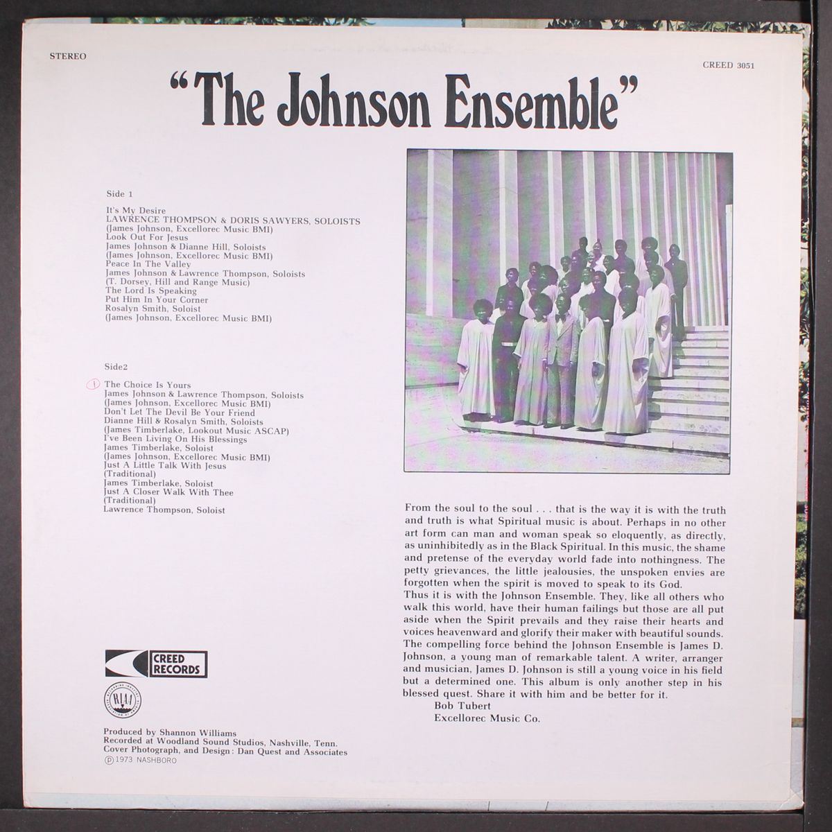 the johnson ensemble by JOHNSON ENSEMBLE