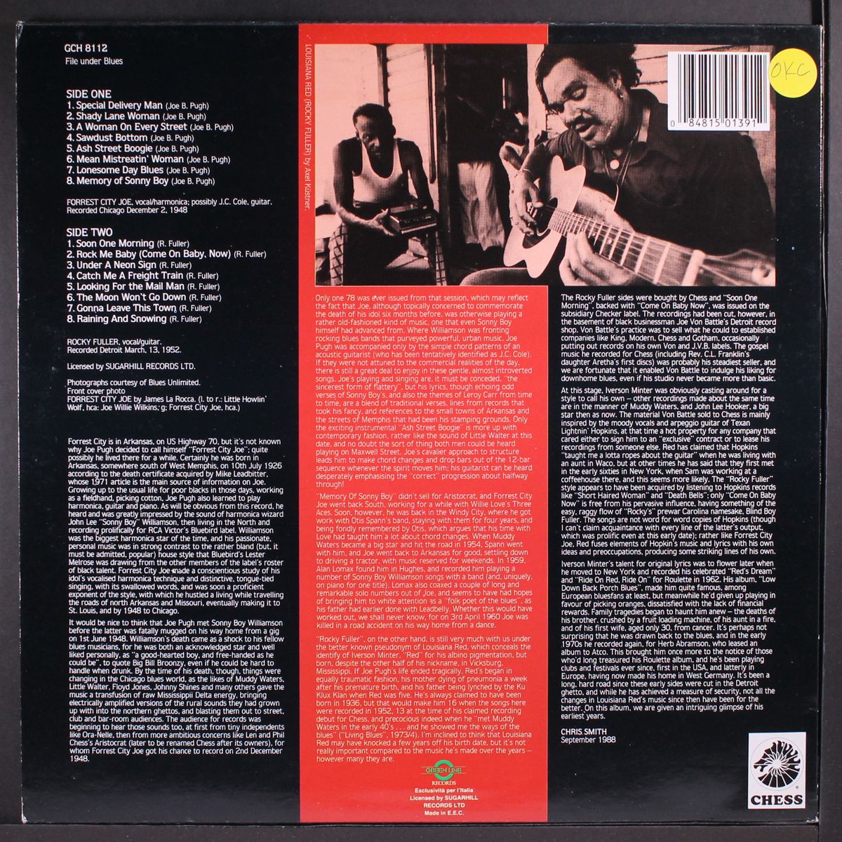 memory of sonny boy by FORREST CITY JOE / ROCKY FULLER