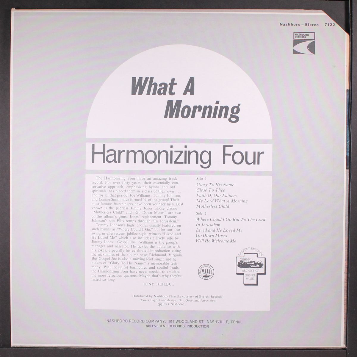 what a morning by HARMONIZING FOUR