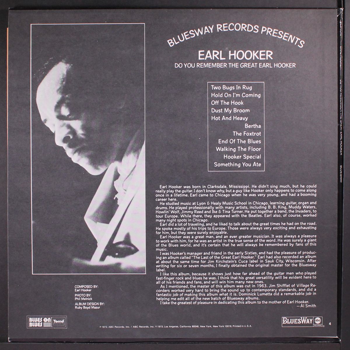 do you remember the great earl hooker by EARL HOOKER