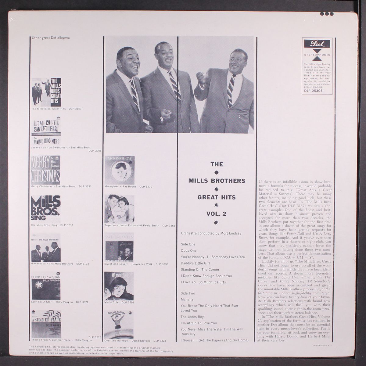 great hits, vol. 2 by MILLS BROTHERS