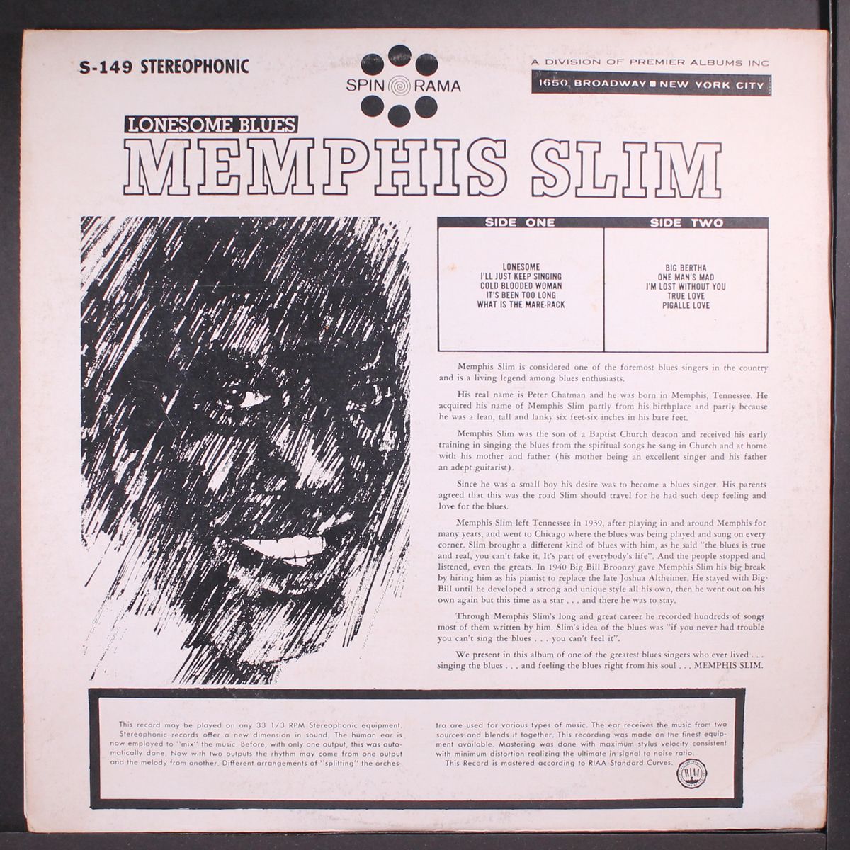 lonesome blues by MEMPHIS SLIM