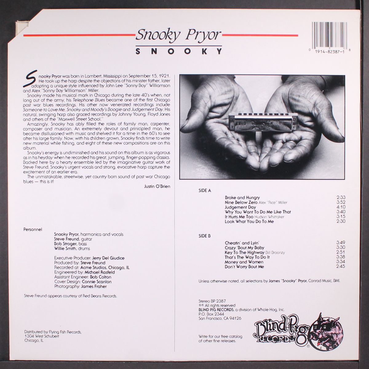 snooky by SNOOKY PRYOR