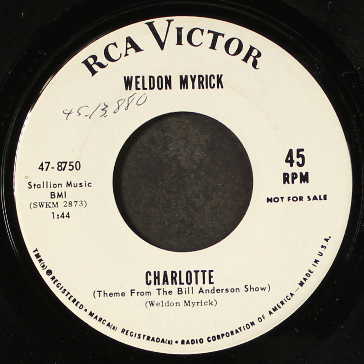 connie's song / charlotte by WELDON MYRICK