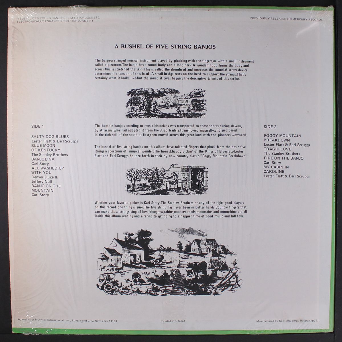 a bushel of 5 string banjos by VARIOUS