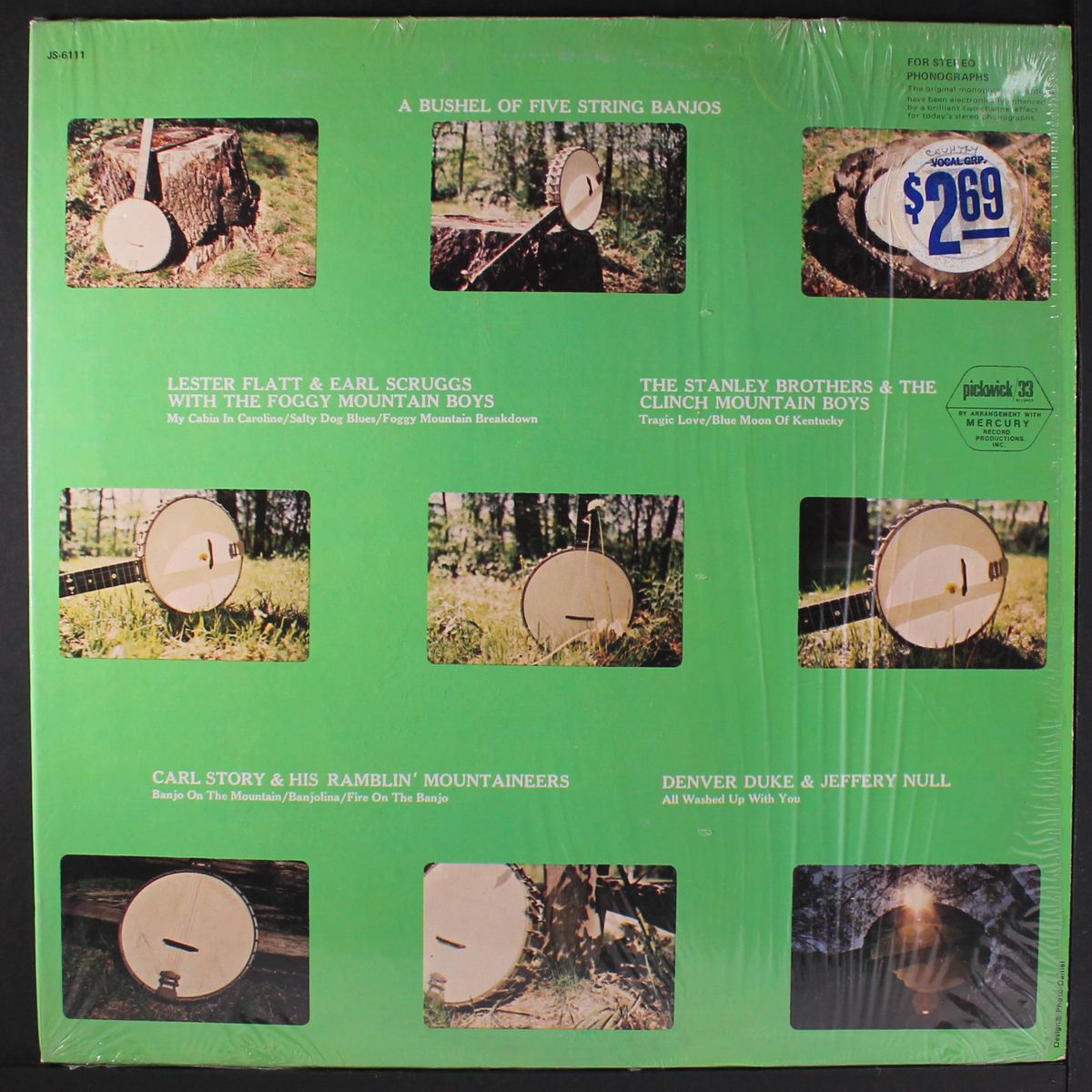 a bushel of 5 string banjos by VARIOUS