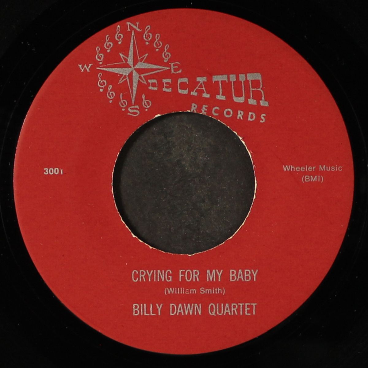 crying for my baby / this is the real thing now by BILLY DAWN QUARTET