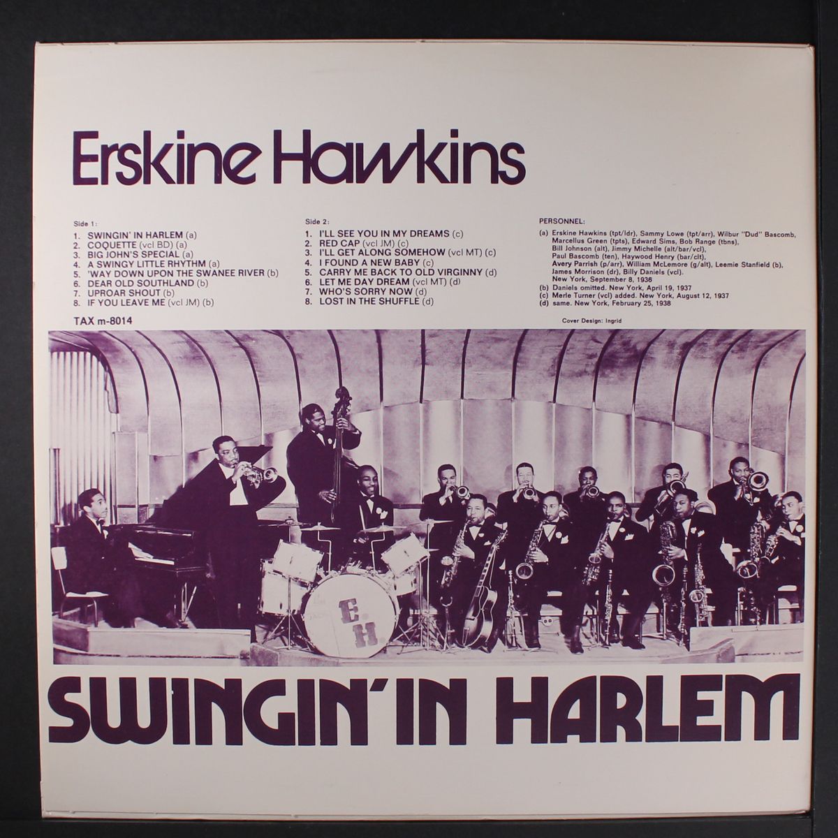 swingin' in harlem by ERSKINE HAWKINS