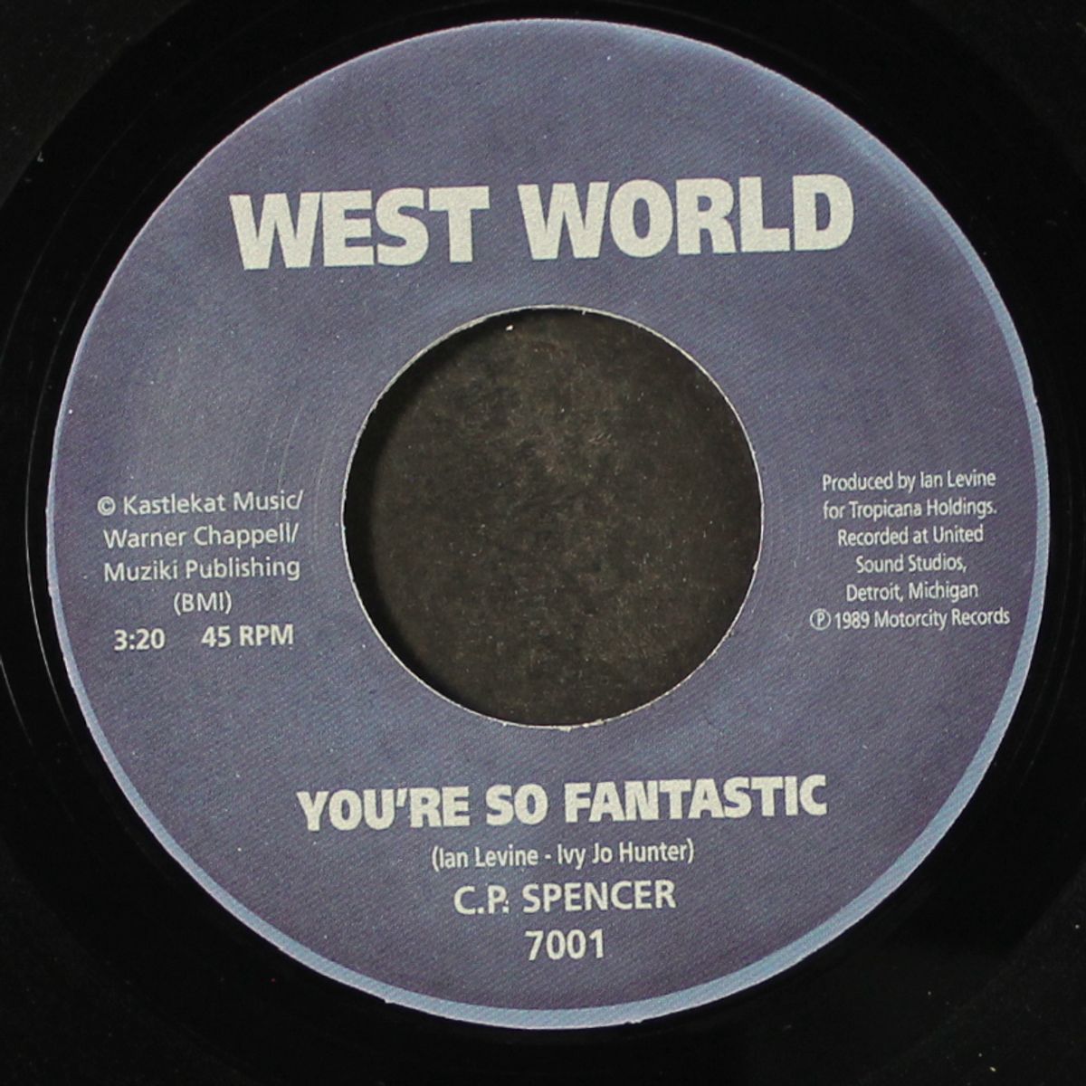 this man needs you / you're so fantastic by C.P. SPENCER