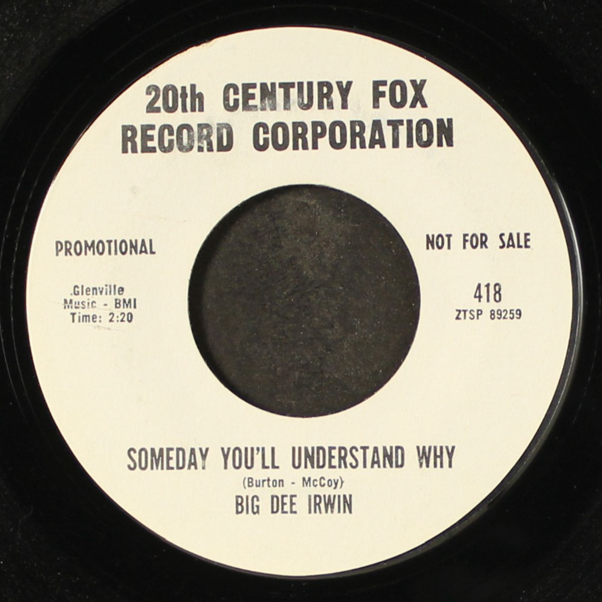 donkey walk / someday you'll understand why by BIG DEE IRWIN