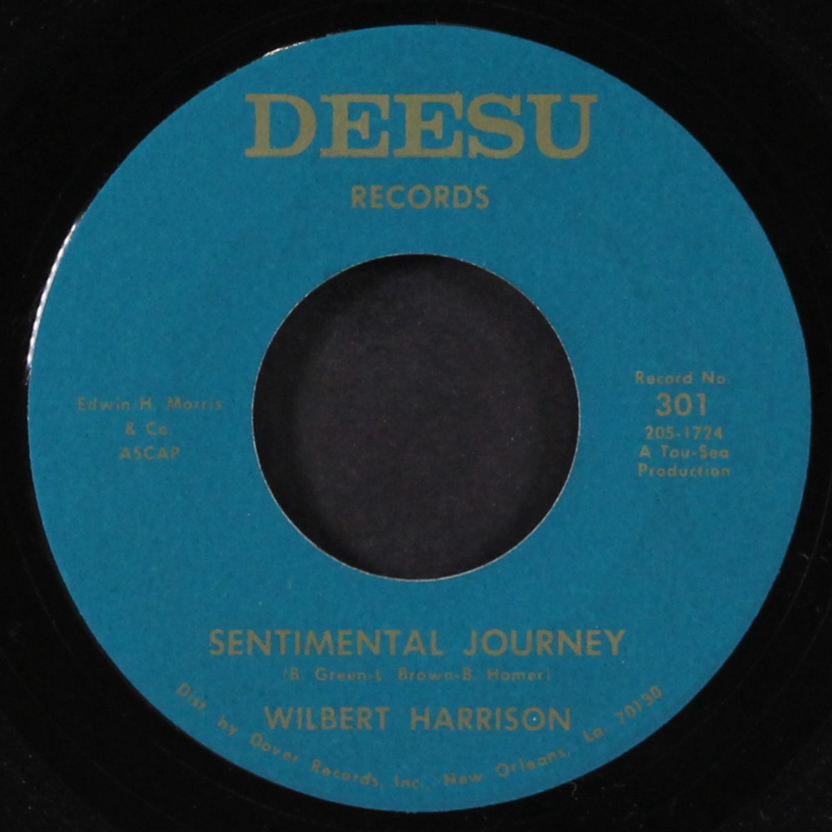 clementine / sentimental journey by WILBERT HARRISON