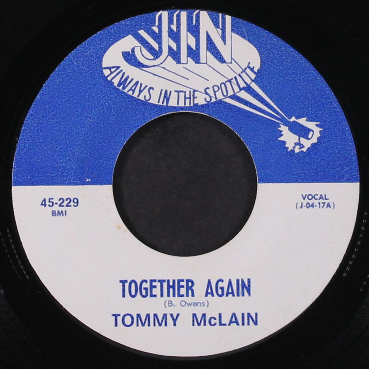 together again / barefootin' by JOE BARRY