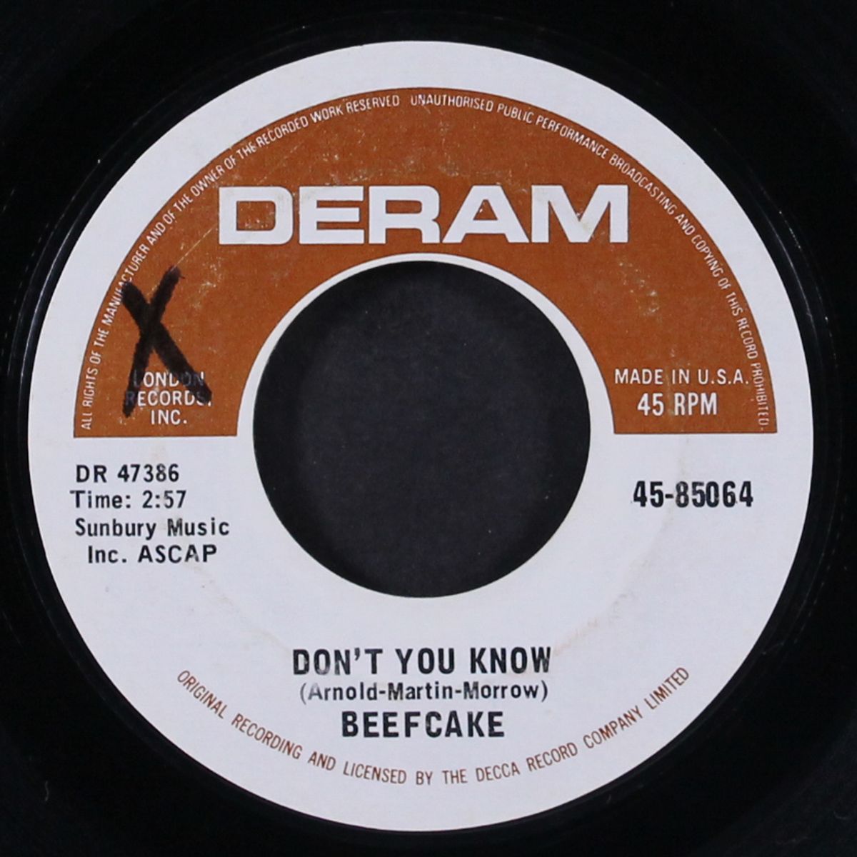 don't you know / there you go again by BEEFCAKE