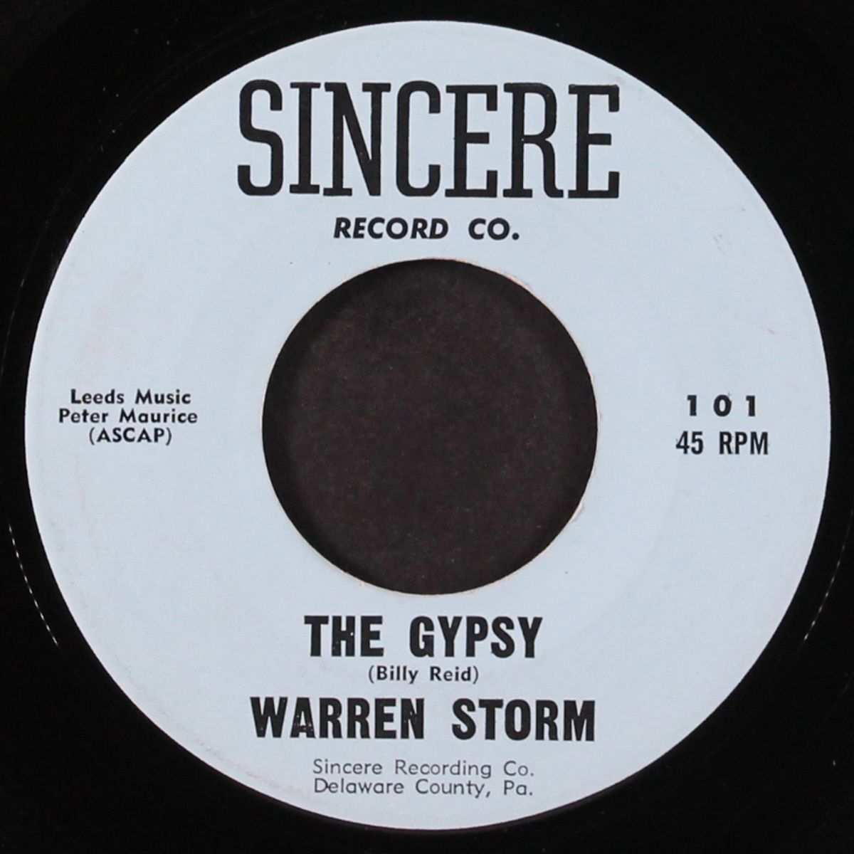 i walk alone / the gypsy by WARREN STORM