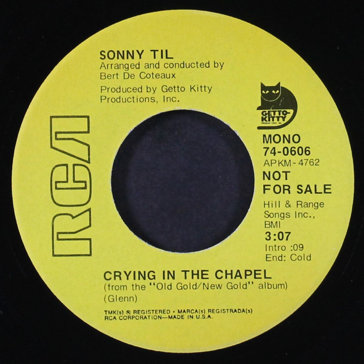 what are you doing new year's eve / crying in the chapel by SONNY TIL