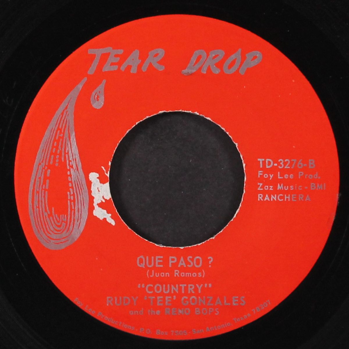tristes dias, tristes noches / que paso by RUDY 'TEE' GONZALES & RENO BOPS