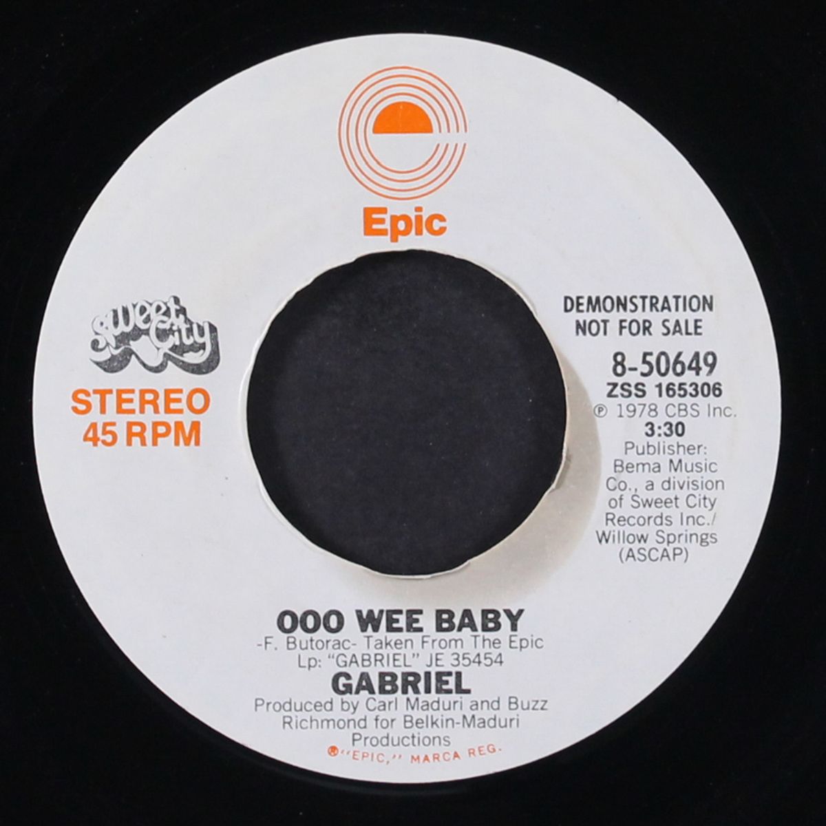 ooo wee baby / mono by GABRIEL