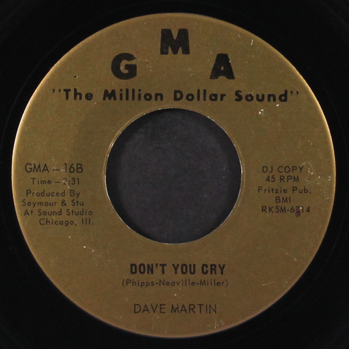 i can tell / don't you cry by DAVE MARTIN