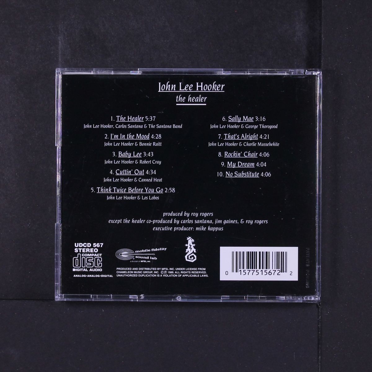the healer by JOHN LEE HOOKER