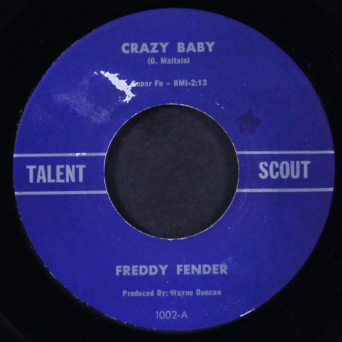 crazy baby / wild side of life by FREDDY FENDER
