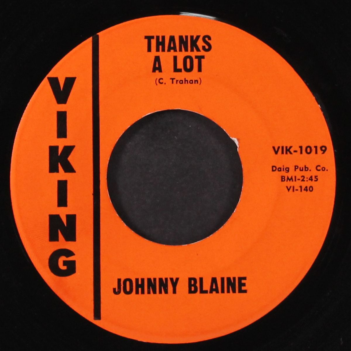 special on your heart / thanks a lot by JOHNNY BLAINE