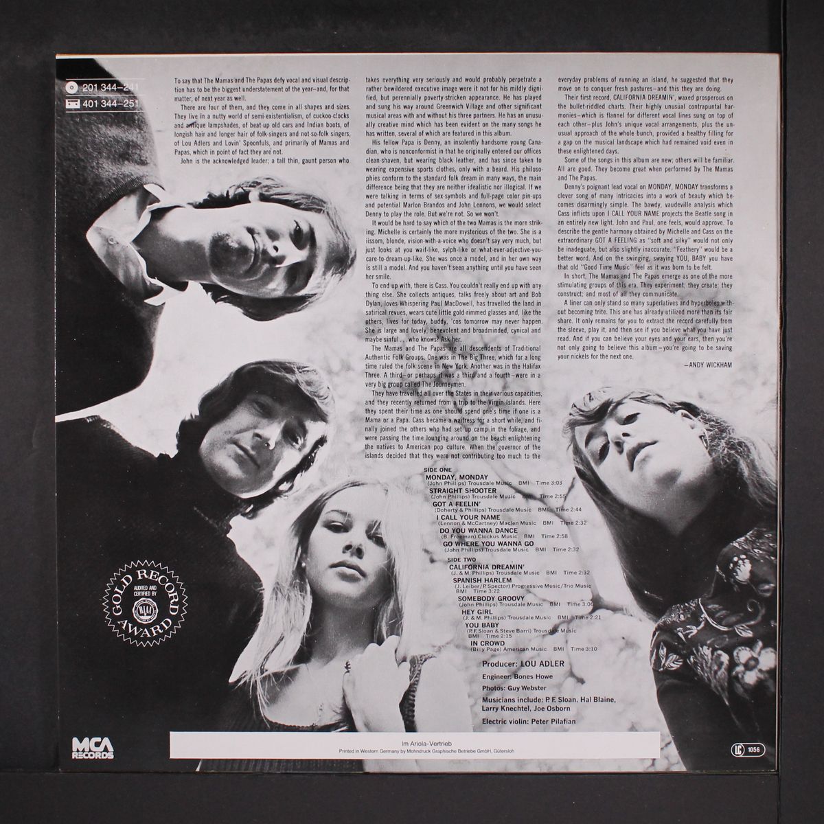 if you can believe your eyes and ears by MAMAS & PAPAS