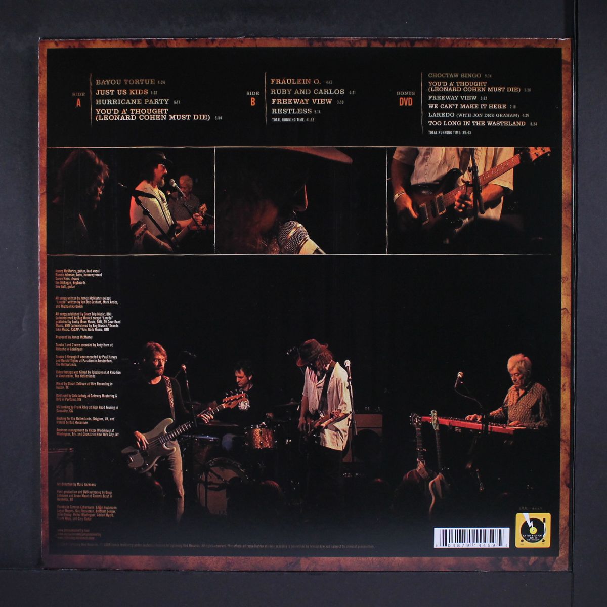 live in europe by JAMES MCMURTRY