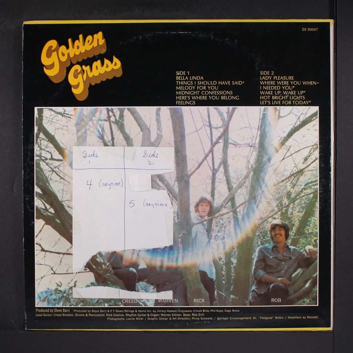 golden grass, their greatest hits by GRASS ROOTS