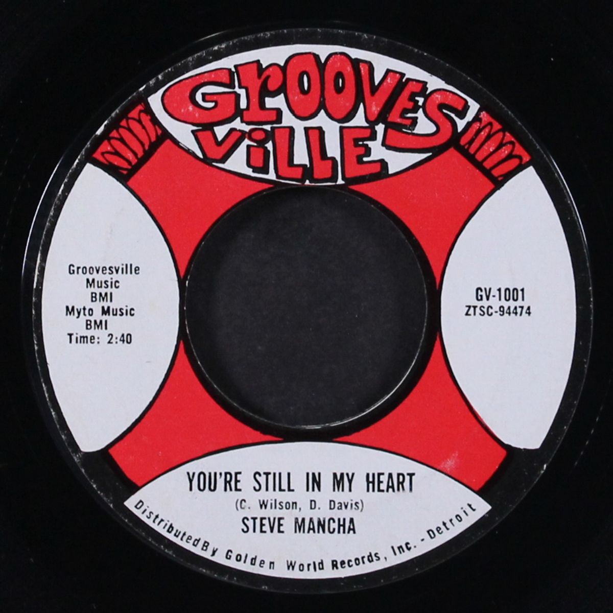 you're still in my heart / she's so good by STEVE MANCHA