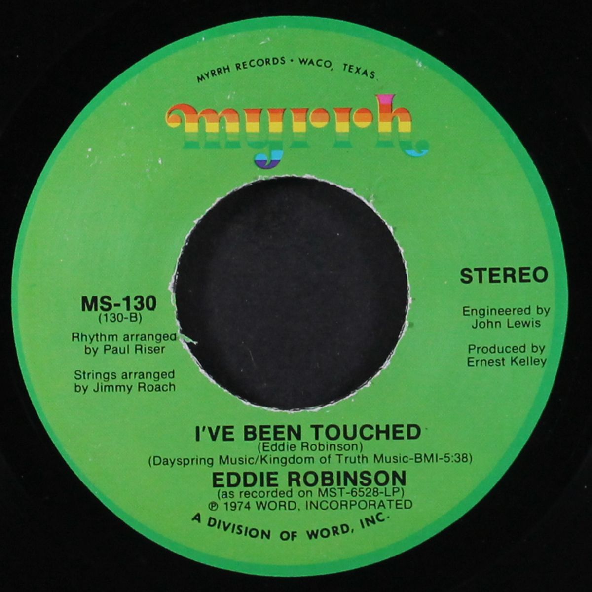 i thank you father / i've been touched by EDDIE ROBINSON
