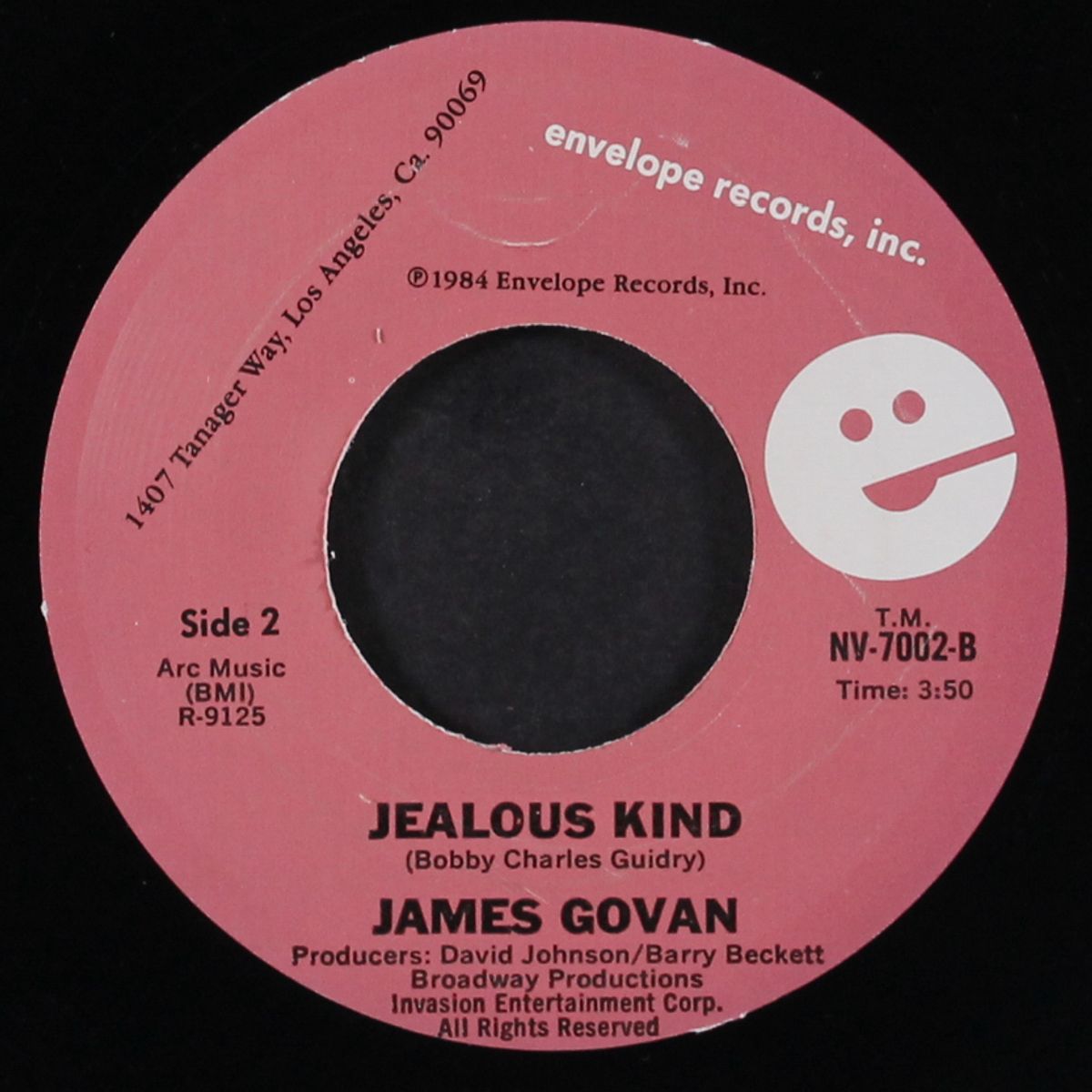 uphill climb / jealous kind by JAMES GOVAN