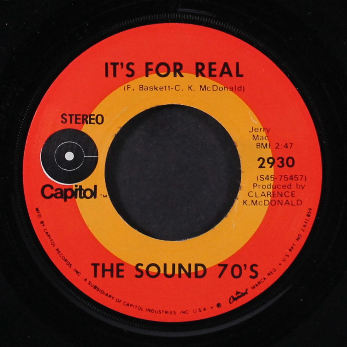 i'll be waiting / it's for real by SOUND 70'S