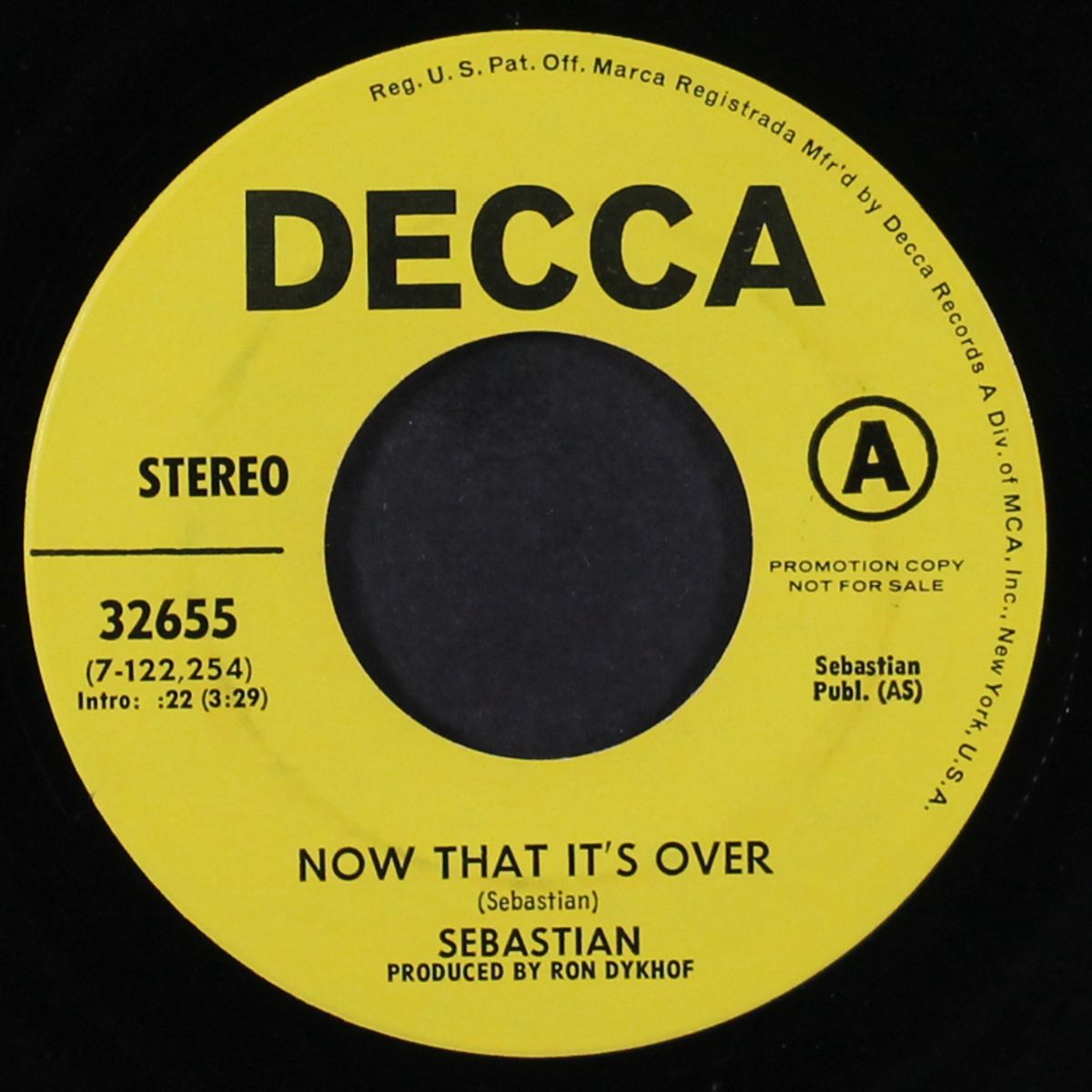 now that's it over by SEBASTIAN