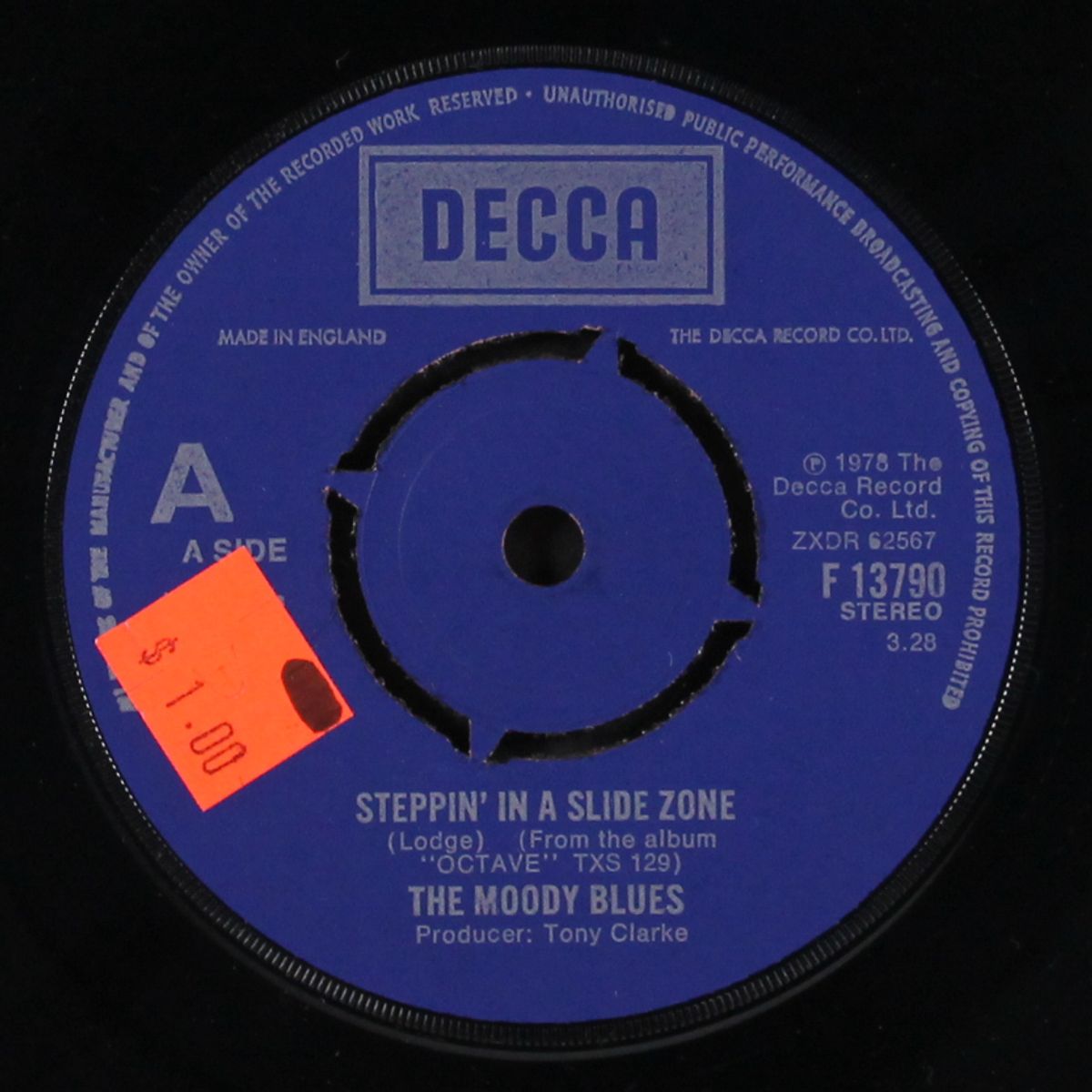 steppin' in a slide zone by MOODY BLUES