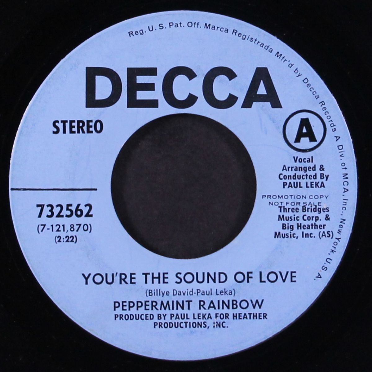 you're the sound of love / jamais by PEPPERMINT RAINBOW