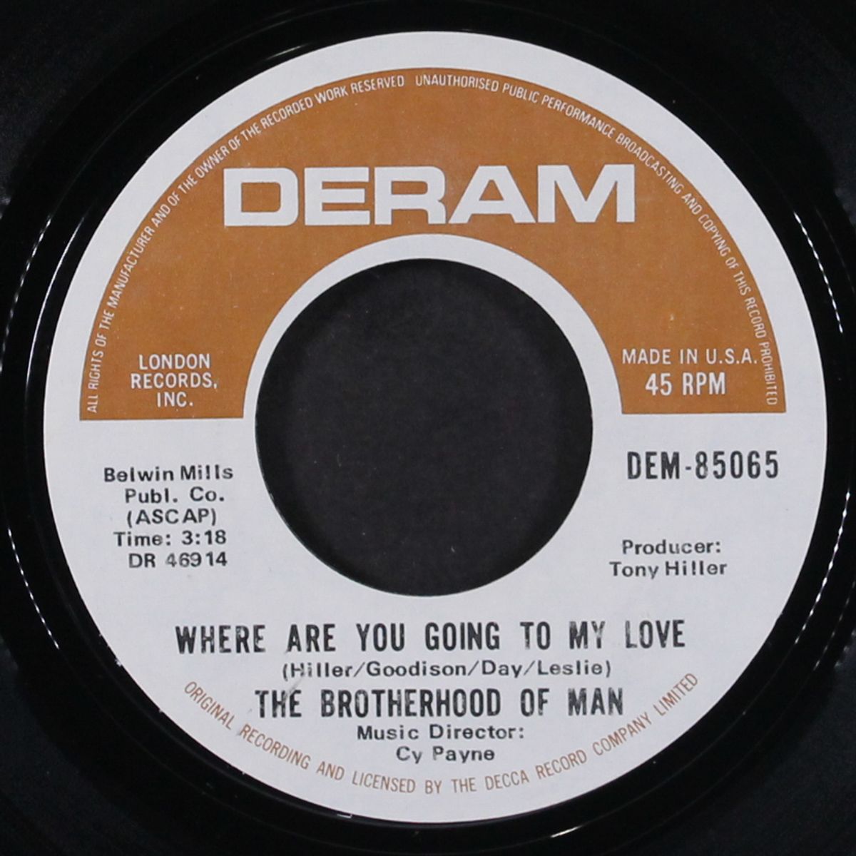 living in the land of love by BROTHERHOOD OF MAN