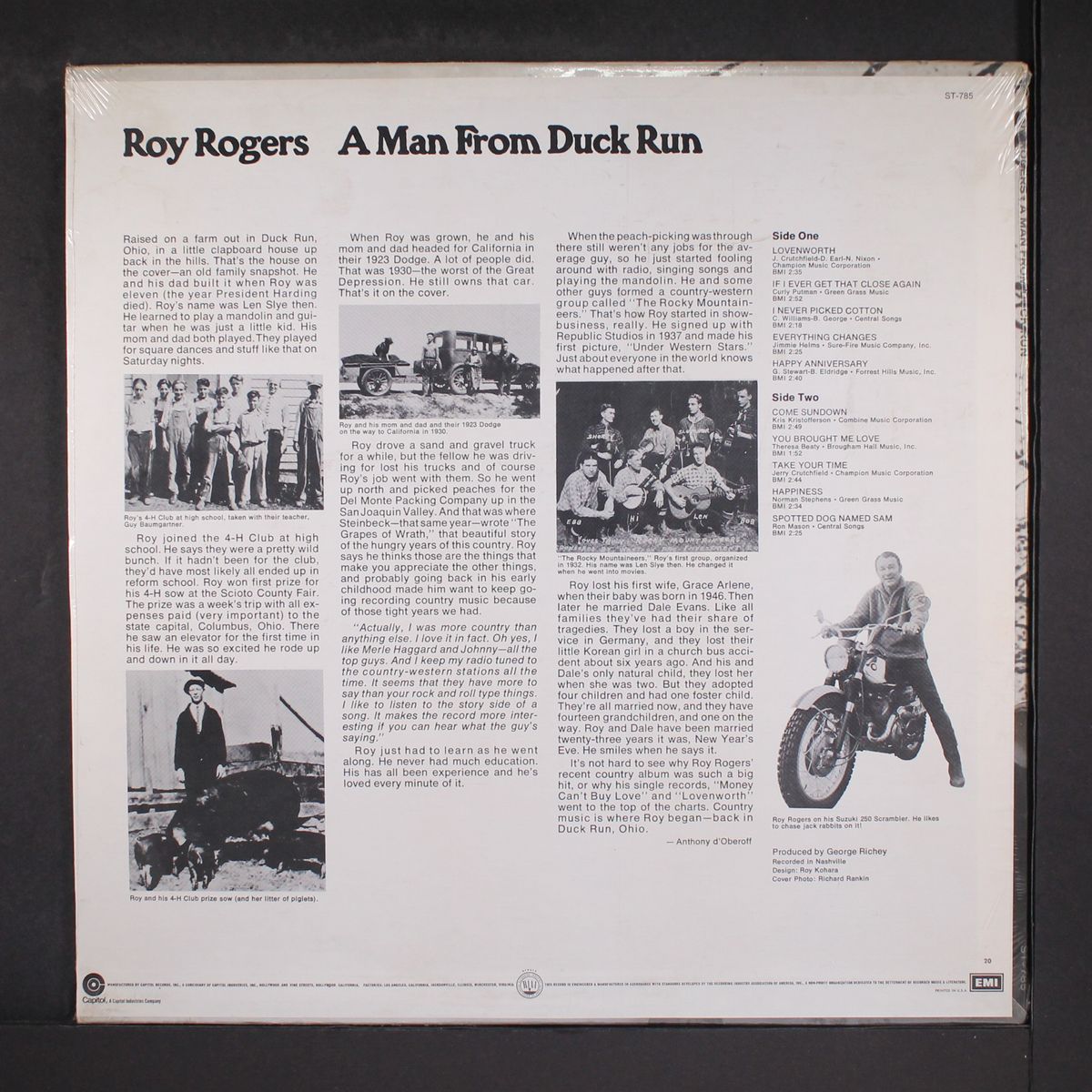 a man from duck run by ROY ROGERS