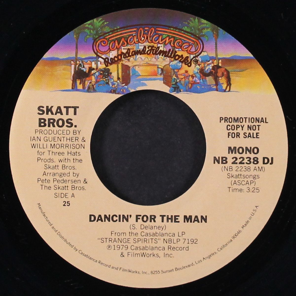 dancin' for the man / mono by SKATT BROS.